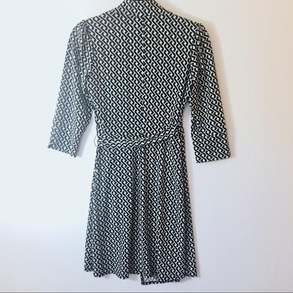 Celtic Braid Wrap Shirt Dress laundry shelli segal - Picture 3 of 8